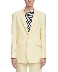 Adam Lippes - Wool & Silk-Blend Parker Blazer - Lyst