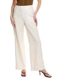 tyler boe - Gianna Linen-Blend Pant - Lyst