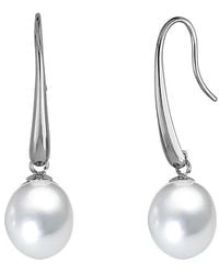 Belpearl - 8Mm Pearl Dangle Earrings - Lyst