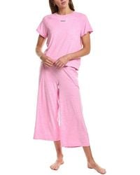 DKNY - 2Pc Pajama Jogger & Shirt Set - Lyst