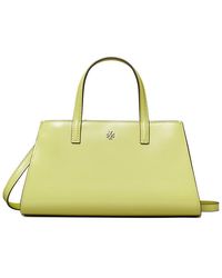 Tory Burch - Emerson Patent Mini Leather Tote - Lyst