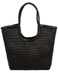 Dragon Diffusion - Ns Diagonal Triple Jump Leather Shoulder Bag - Lyst
