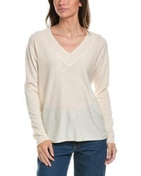 Vince - Double V-Neck Pullover - Lyst