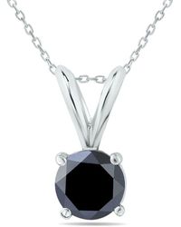True Diamond - 14k 0.71 Ct. Tw. Diamond Solitaire Necklace - Lyst