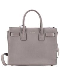 Saint Laurent - Sheep Leather Sac De Jour Bag Baby (Authentic Pre-Loved) - Lyst