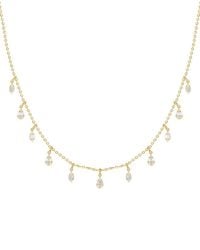 Diana M. Jewels - 14k 0.22 Ct. Tw. Diamond Necklace - Lyst