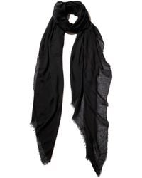 Blue Pacific - Vintage Cashmere-Blend Scarf - Lyst