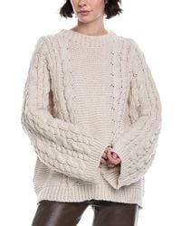 Stellah - Chunky Oversized Cable Sweater - Lyst