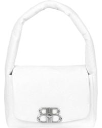 Balenciaga - Monaco Small Leather Sling Shoulder Bag - Lyst