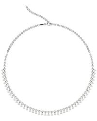 Lab Grown Diamonds - 14K 6.50 Ct. Tw. Lab Grown Diamond Necklace - Lyst