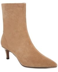Franco Sarto - L-Anna Leather Bootie - Lyst