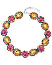 Eye Candy LA - The Luxe Collection Crystal Color Me And Collar Necklace - Lyst