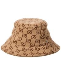 Gucci - Gg Wool Bucket Hat - Lyst