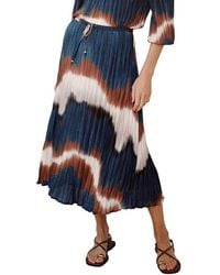 Bella Dahl - Midi Skirt - Lyst