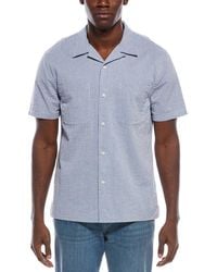 Vince - Classic Fit Stripe Shirt - Lyst
