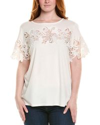 Anne Klein - Plus Top - Lyst