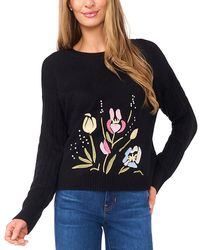 Ted Baker - Embroidery Wool-Blend Sweater - Lyst