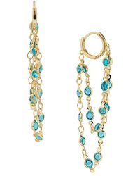 Saachi - Glass Multi Layer Earrings - Lyst