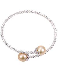 Pearls - Imperial 9-10Mm South Sea Pearl Bracelet - Lyst