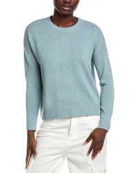 Minnie Rose - Boxy Cashmere-Blend Sweater - Lyst