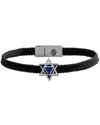 Karma and Luck - Plated Lapis Magnetic Bracelet - Lyst