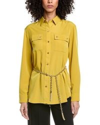 KARL LAGERFELD - Oversize Button Down Shirt - Lyst