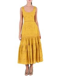 Marchesa - Voile Tiered Maxi Dress - Lyst