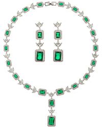 Eye Candy LA - Cz Lisa Tennis Necklace Set - Lyst