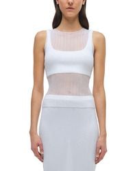 Jonathan Simkhai - Oakley Tank With Bralette - Lyst