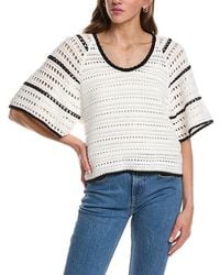 Design History - Relaxed V-Neck Sweater - Lyst