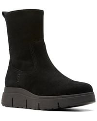 Clarks - Loriini May Suede Bootie - Lyst