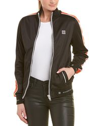 Givenchy Embroidered Neoprene Track Jacket - Black