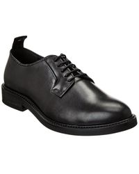 Karl Lagerfeld - Brushed Leather Plain Toe Oxford - Lyst