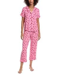 Kate Spade - 2Pc Crop Top & Pant Pajama Set - Lyst