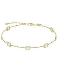 Lab Grown Diamonds - 14K 2.00 Ct. Tw. Lab-Grown Diamond Station Bracelet - Lyst
