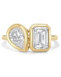 Sabrina Designs - 14K 4.02 Ct. Tw. Lab-Grown Diamond Two Stone Ring - Lyst