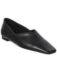 TOTEME - Leather Ballerina Flat - Lyst