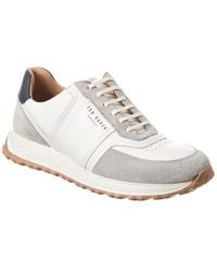 Ted Baker - Frayney Leather & Suede Sneaker - Lyst