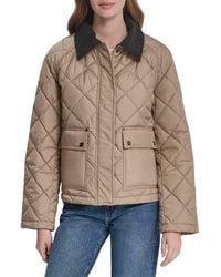 DKNY - Quilted Barn Jacket - Lyst