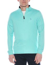 Tailorbyrd - Solid Model 1/4-Zip Pullover - Lyst