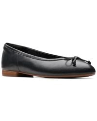 Clarks - Fawna Lily Leather Flat - Lyst