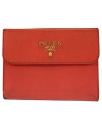 Prada - Logo Hardware Compact Wallet (Authentic Pre-Loved) - Lyst