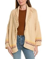 Autumn Cashmere - Cotton By Sunrise Fringed Shawl Collar Cardigan - Lyst