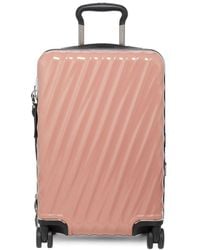 Tumi - 19 Degree International Expandable Leather-trim Carry-on - Lyst