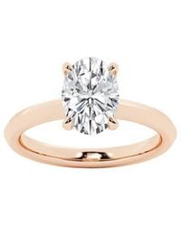 Lab Grown Diamonds - 14K 2.00 Ct. Tw. Lab-Grown Diamond Solitaire Engagement Ring - Lyst