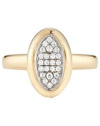 Reiss - 14K 0.24 Ct. Tw. Diamond Ring - Lyst