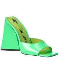 The Attico - Devon Patent Sandal - Lyst