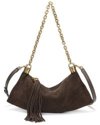 Tiffany & Fred Paris - Suede Tassel Hobo Bag - Lyst