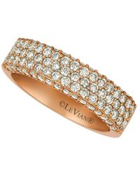 Le Vian Nude Collection 14k Rose Gold 1.19 Ct. Tw. Diamond Ring - Metallic
