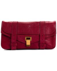 Proenza Schouler - Leather Ps1 Clutch (Authentic Pre-Owned) - Lyst